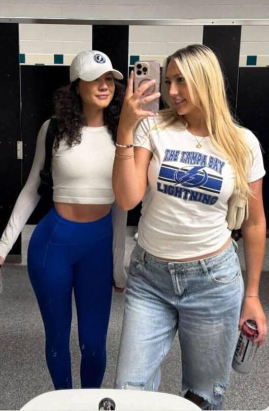 Heiße Blondine
