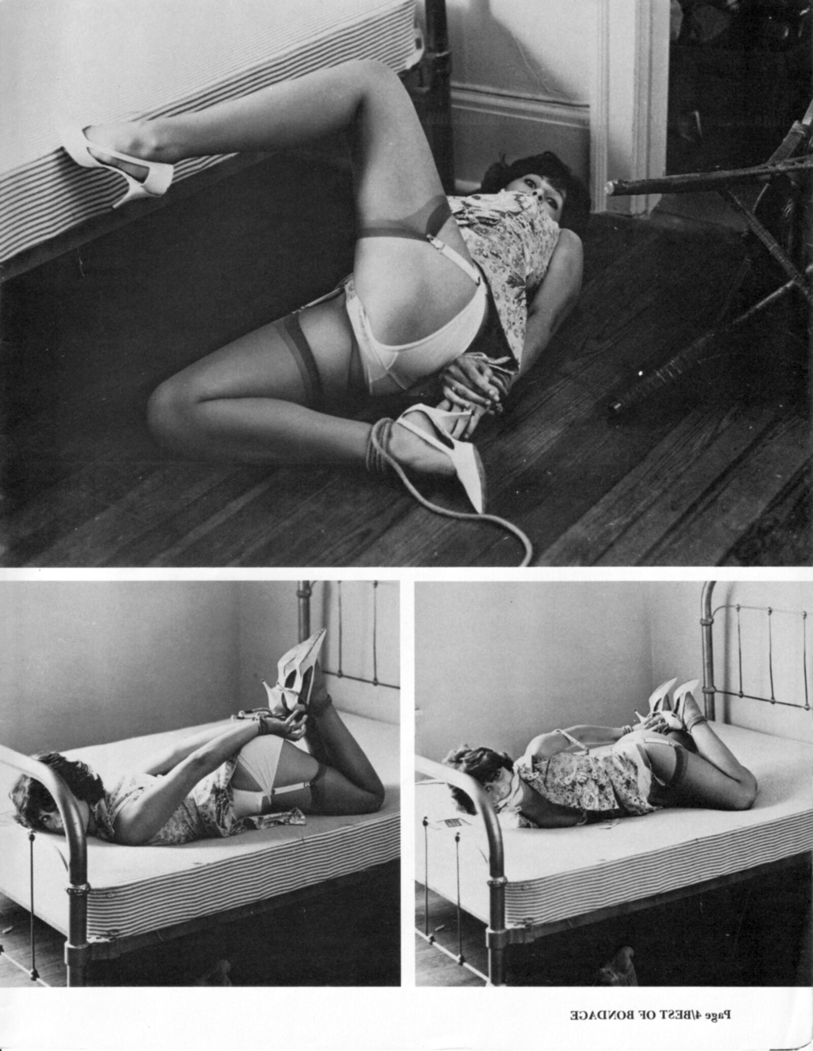 Vintage Bondage Magazine Best of Bondage, частично