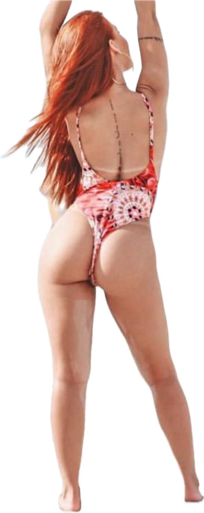 Latina süße große Butt -Aufkleber