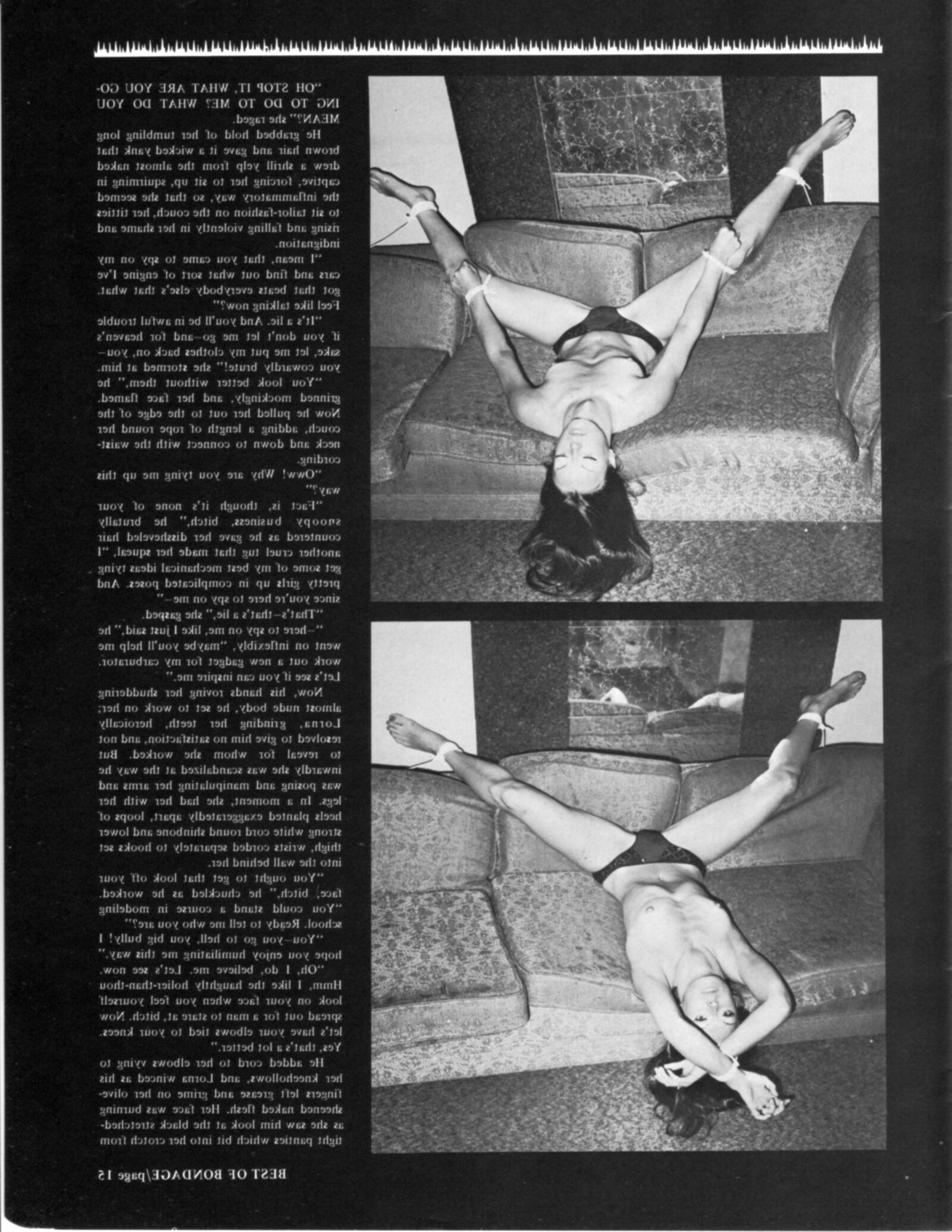 Vintage Bondage Magazine Best of Bondage, частично
