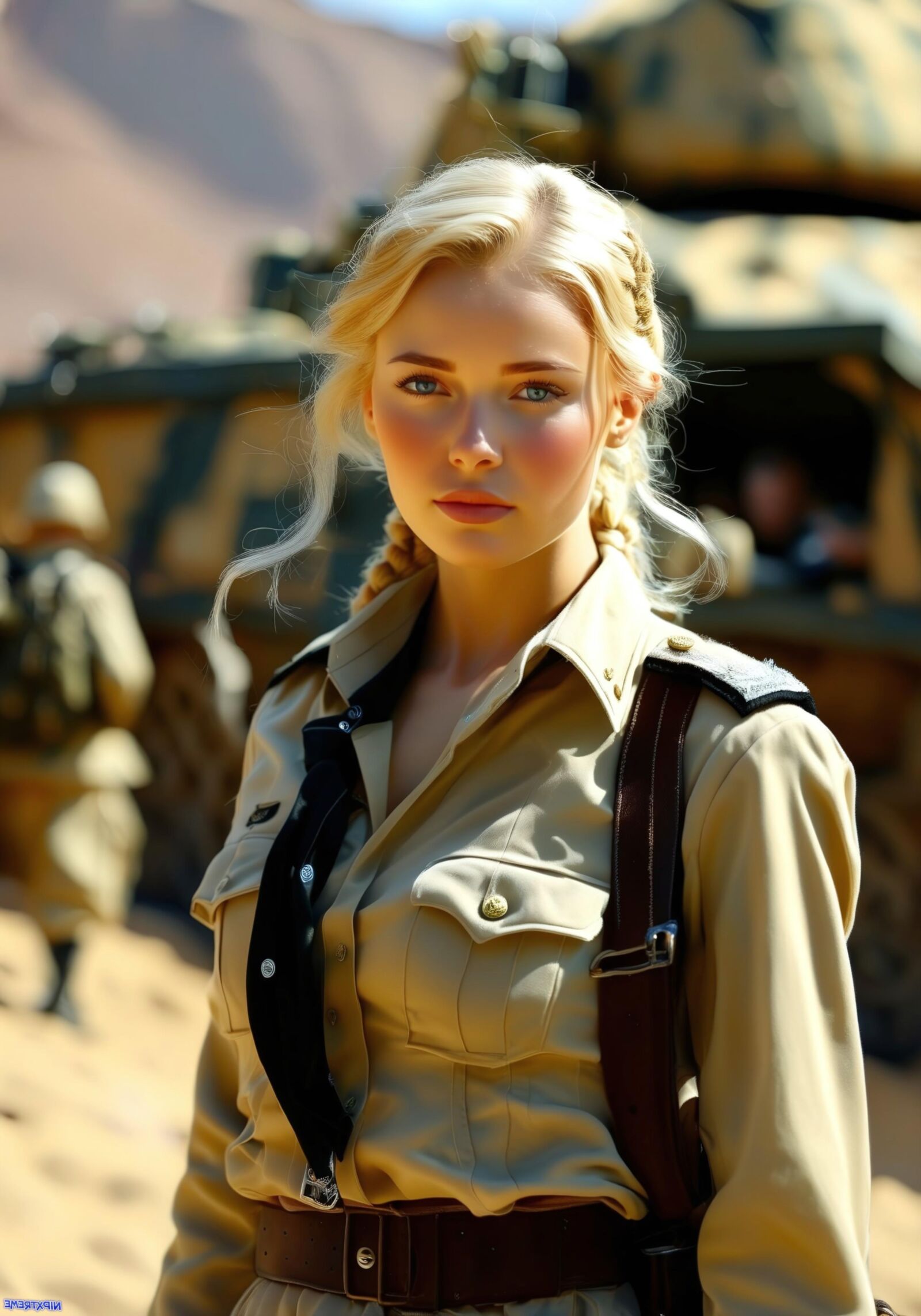 [AI] Achtung, Frau Kommandant! (non nude)