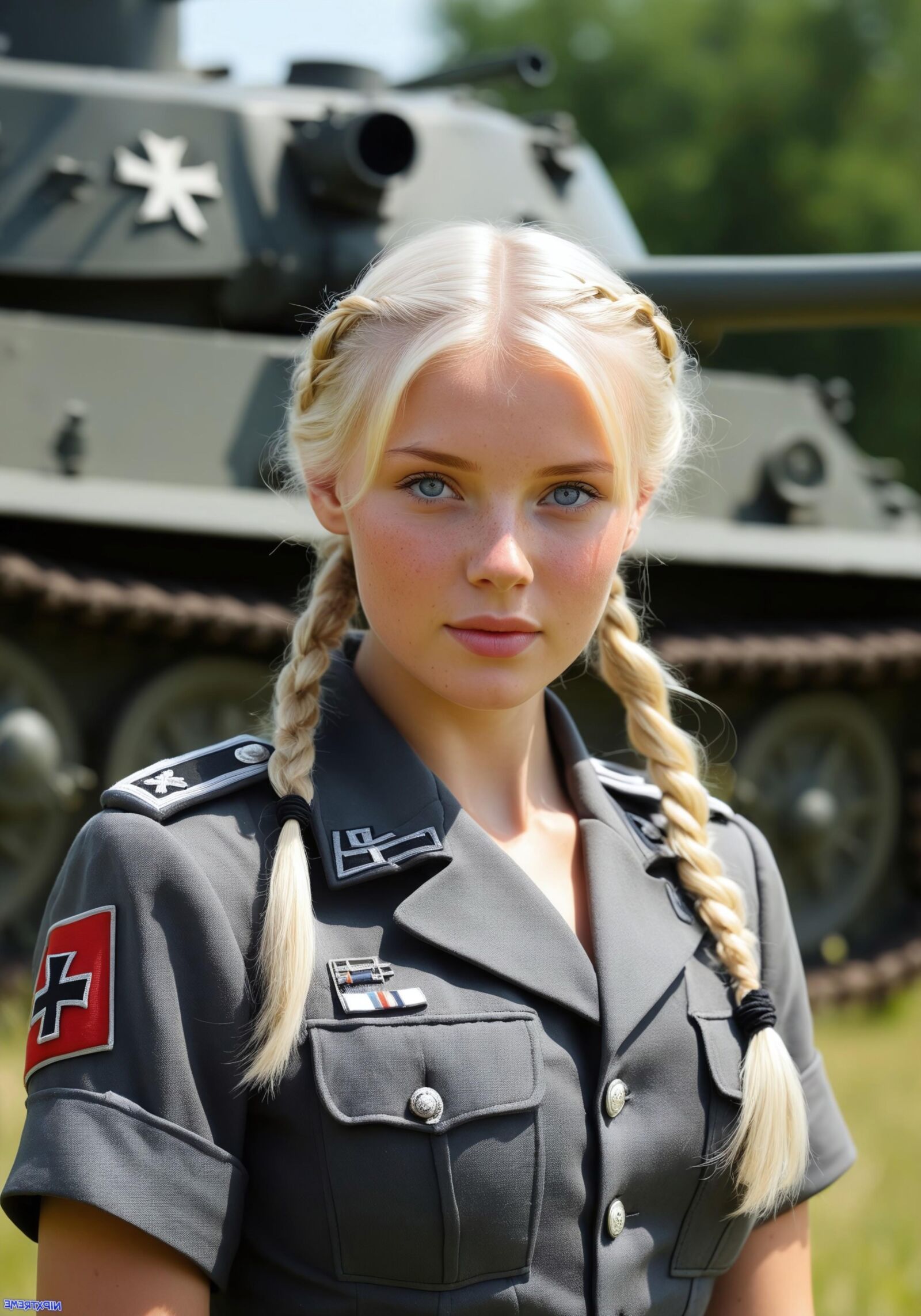 [AI] Achtung, Frau Kommandant! (non nude)