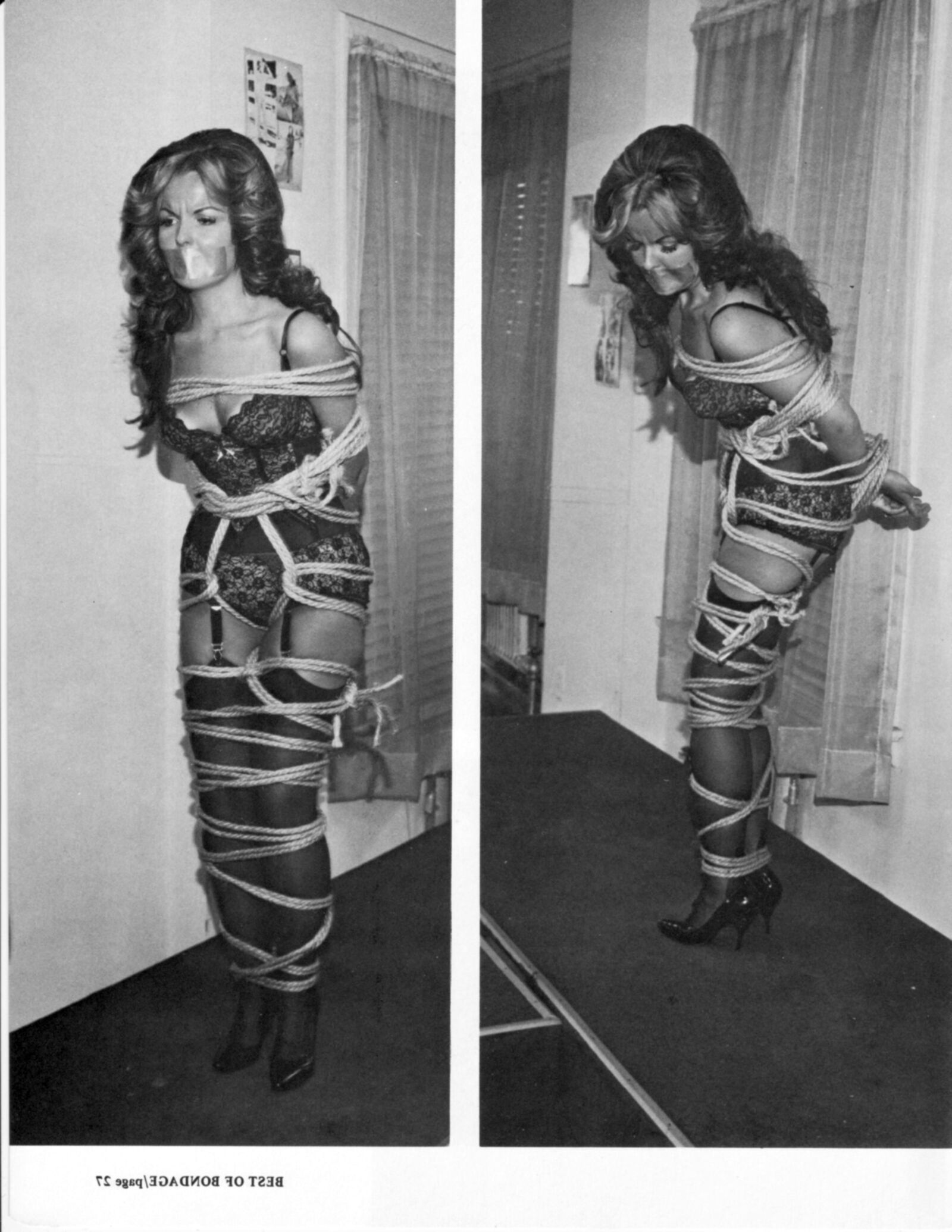 Vintage Bondage Magazine Best of Bondage, частично