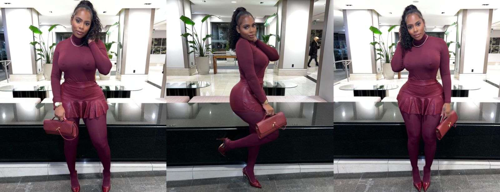 Pantyhose Beauties d'ébène