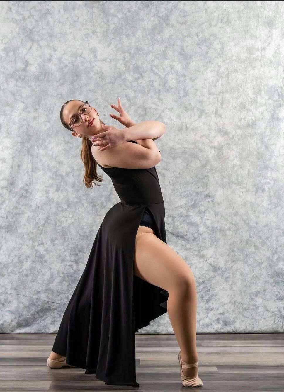 Nerd girl Posing 