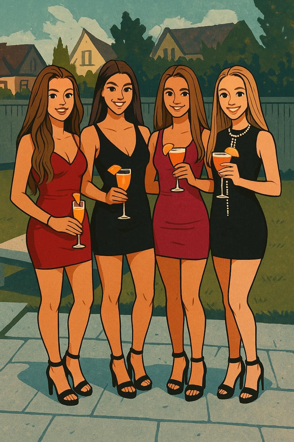 Stylised chat Gpt chavs