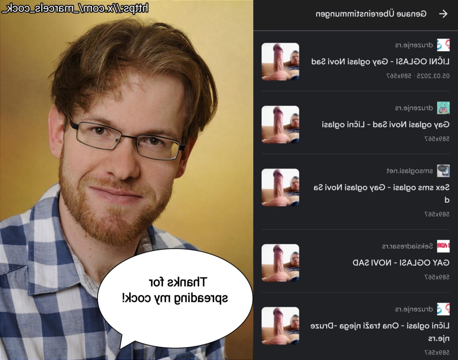 Exposed amateur Marcel Heinze