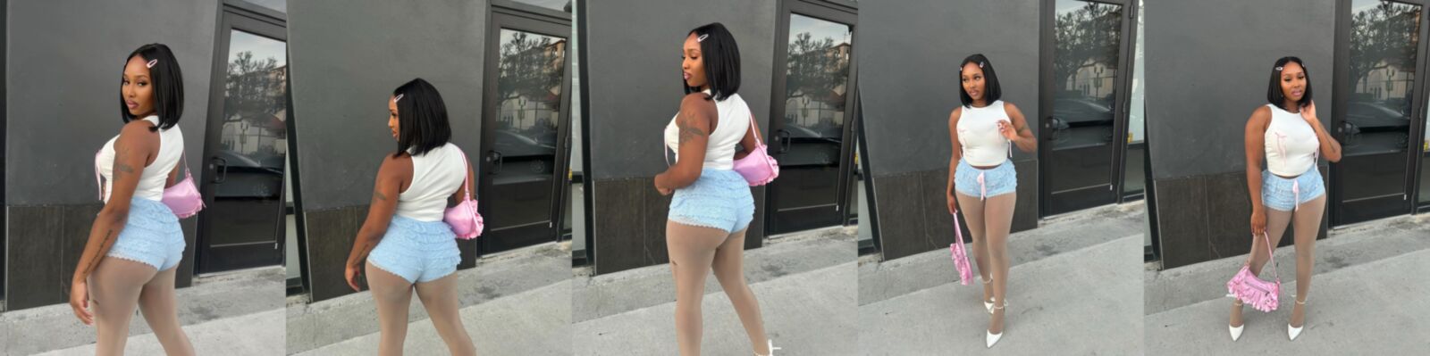 Pantyhose Beauties d'ébène