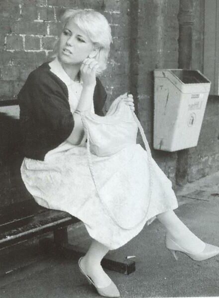 Retro Spanking Blushes picture set misc black and white