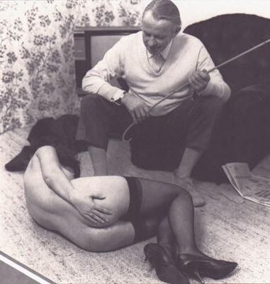 Retro Spanking Blushes picture set Xmas present