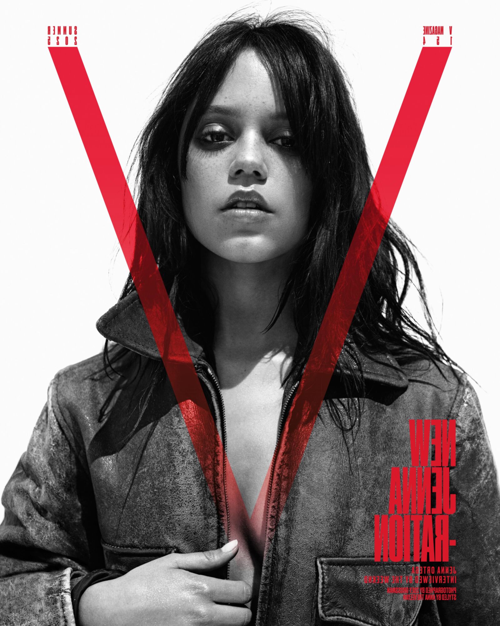 Jenna Ortega V Magazine выпуск журнала