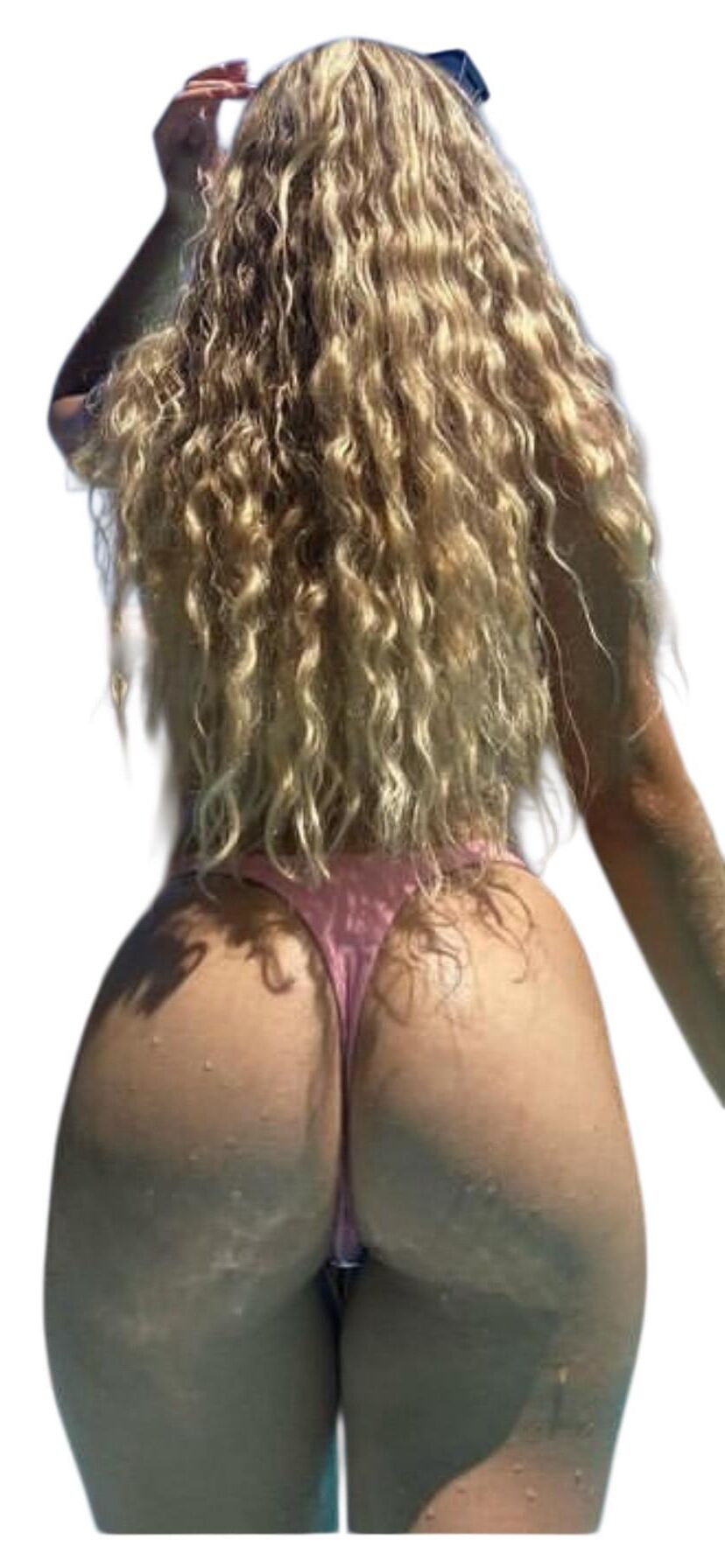 Latina Cute Big Butt Stickers 