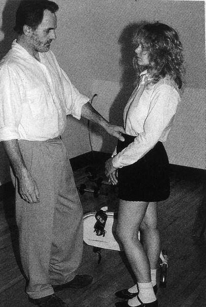 Retro Spanking Jane from Blushes No Poor Jane on a Bike