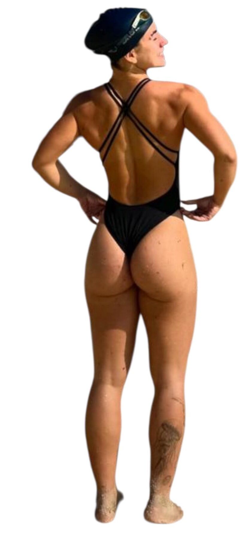 Latina Cute Big Butt Stickers 