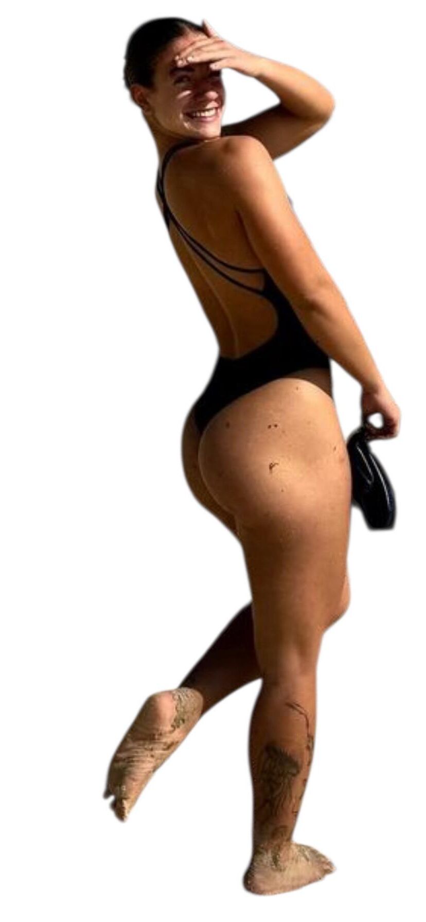 Latina Cute Big Butt Stickers 