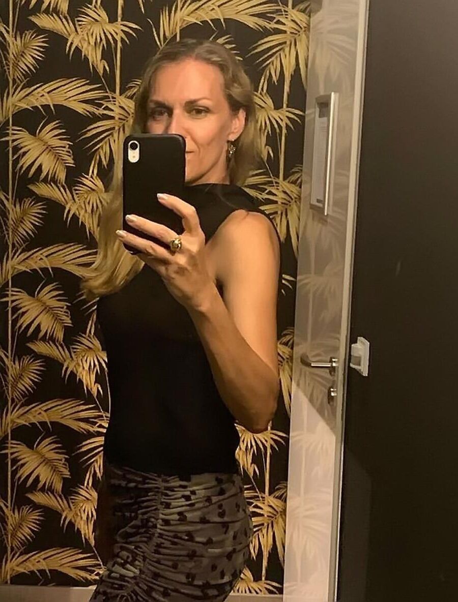 Sandra Schlanke Geile Blonde Milf irá foder alemão foda shar