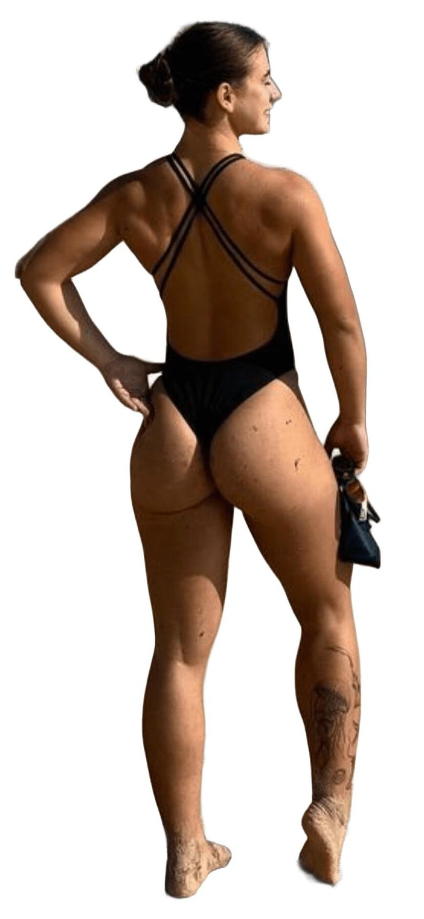 Latina Cute Big Butt Stickers 