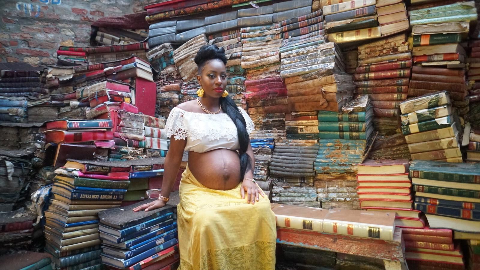 Labour pregnant mom 