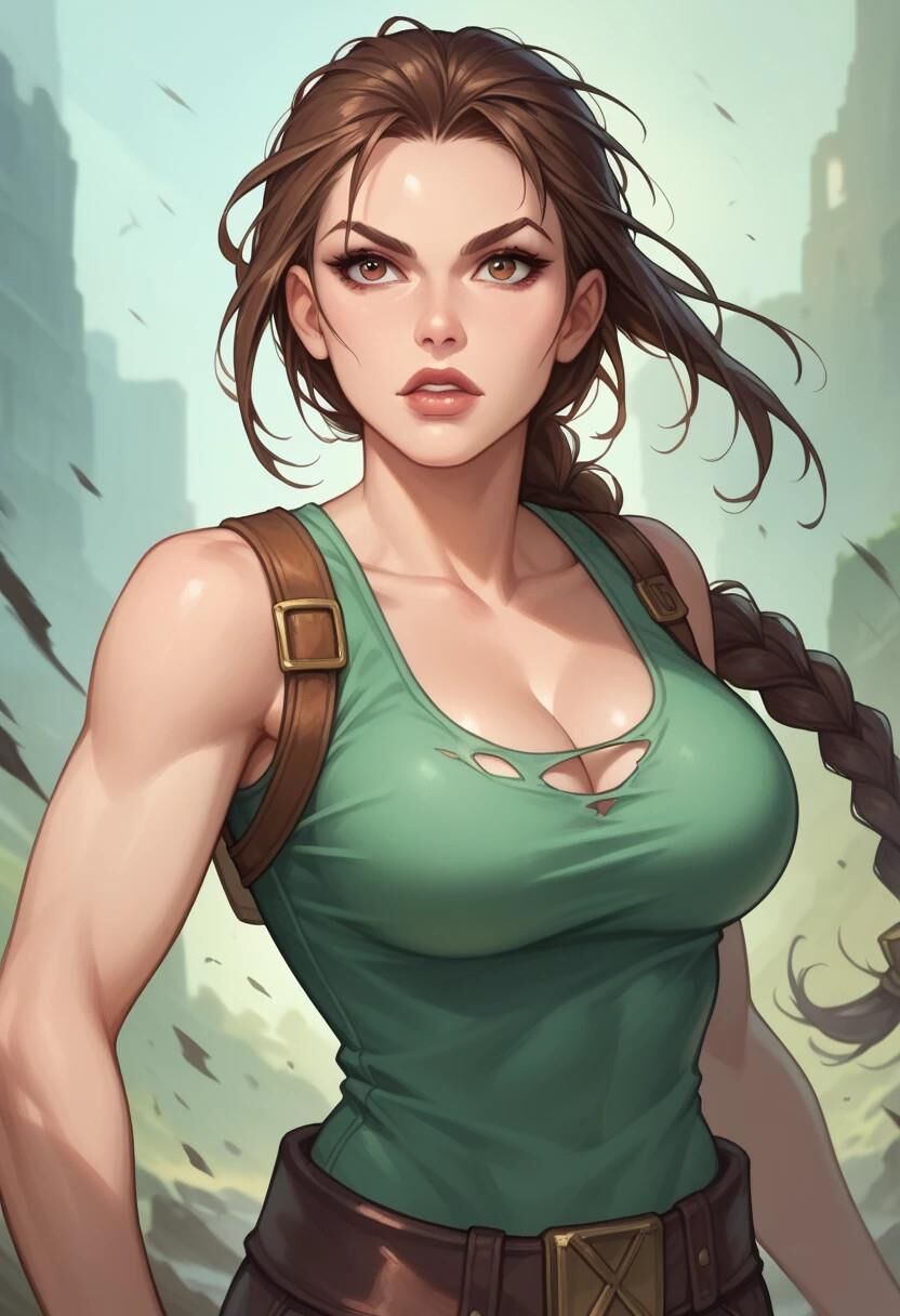 я сделан Lara Croft AI