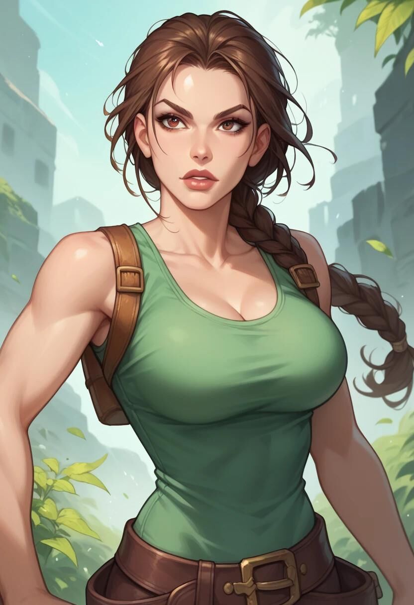 я сделан Lara Croft AI