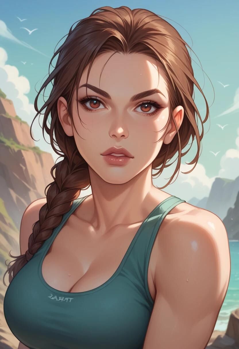 я сделан Lara Croft AI