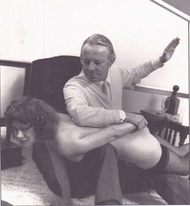 Retro Spanking Blushes picture set Xmas present