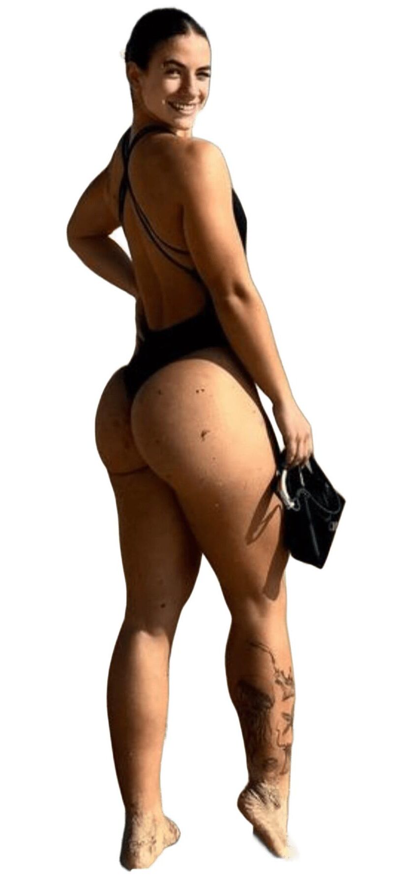 Latina Cute Big Butt Stickers 
