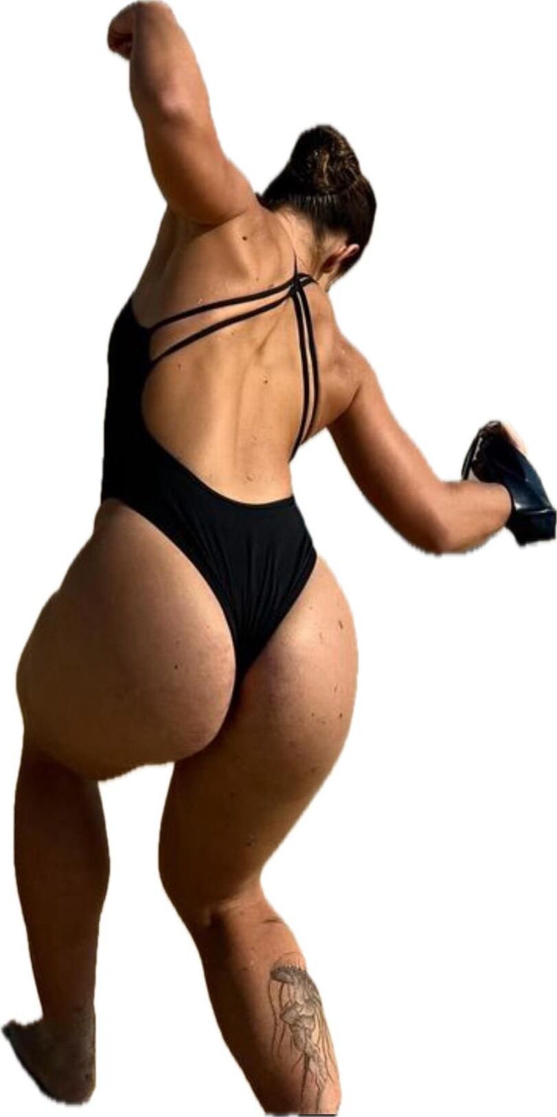 Latina Cute Big Butt Stickers 