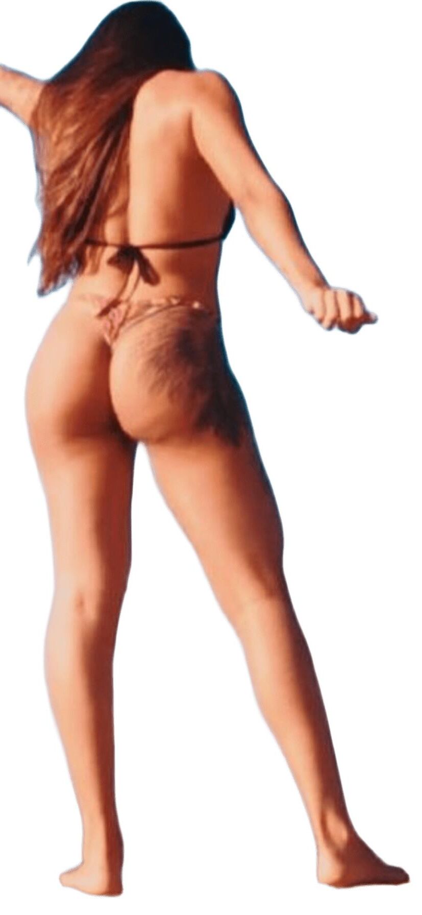 Latina Cute Big Butt Stickers 