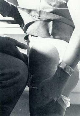 Retro Spanking Blushes picture set misc black and white