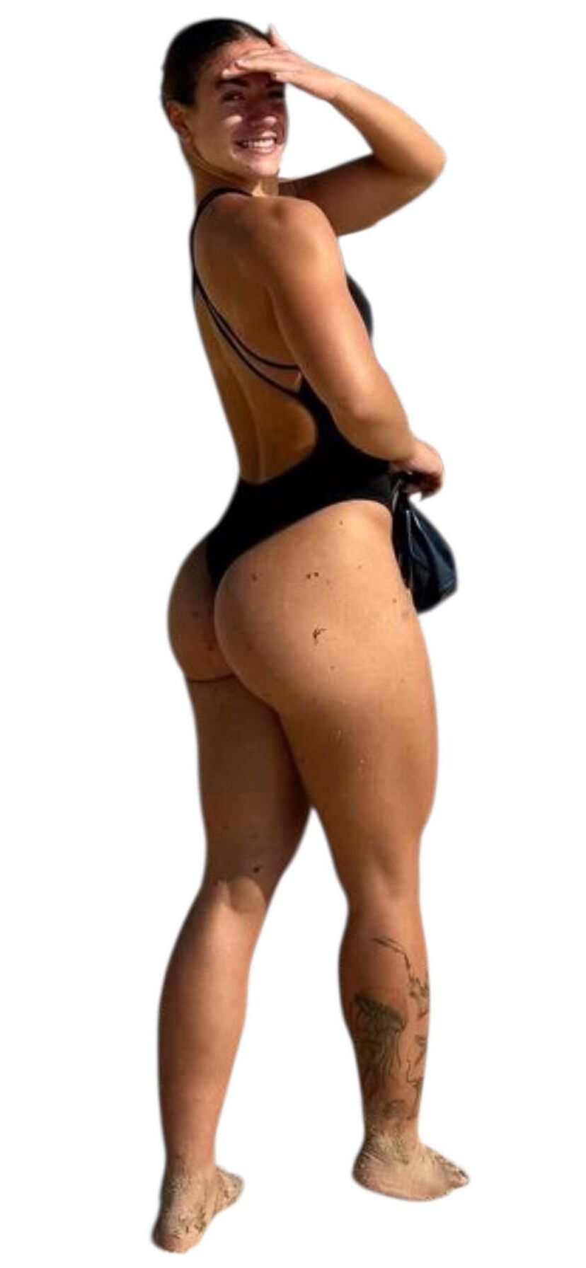 Latina Cute Big Butt Stickers 
