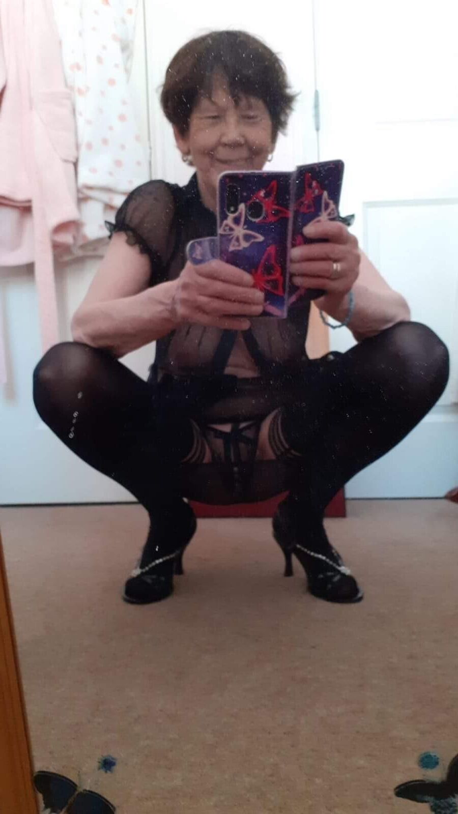 Sexy as fuck Granny Maria from the UK