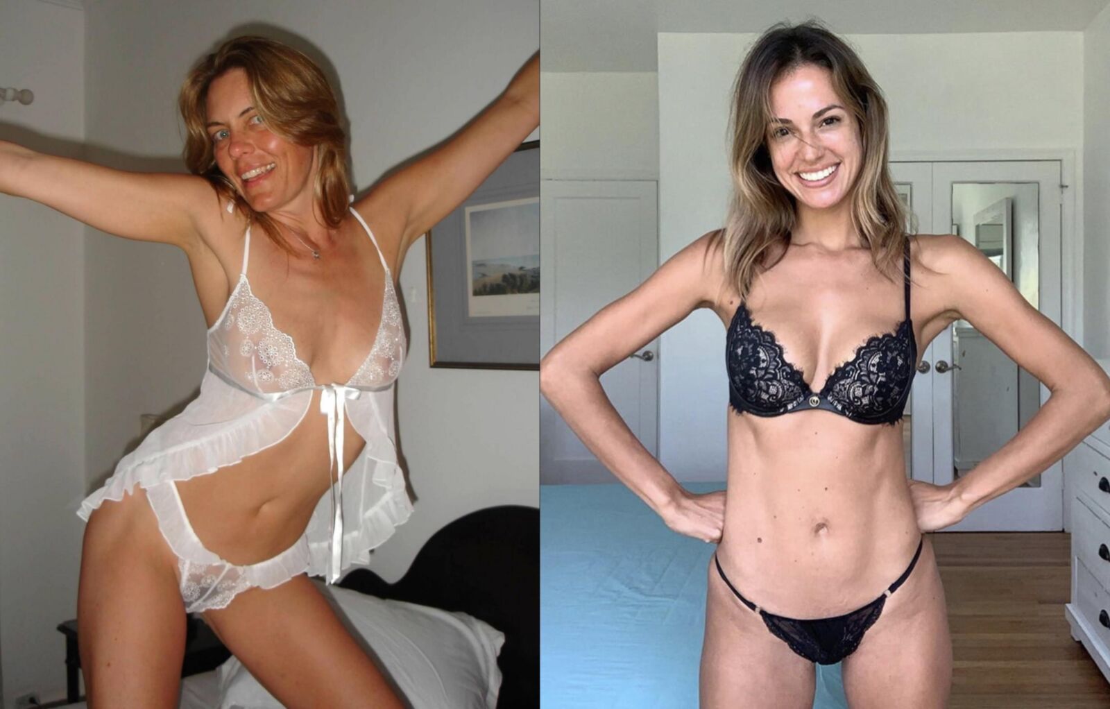 Choice game: Which slut will you fuck? Left or Right?