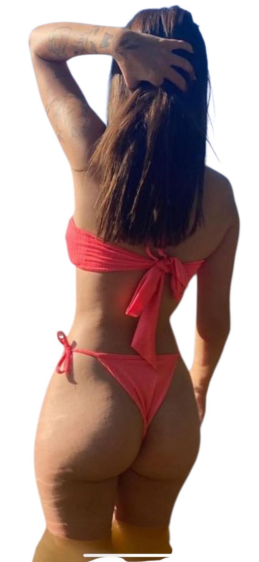Latina Cute Big Butt Stickers 