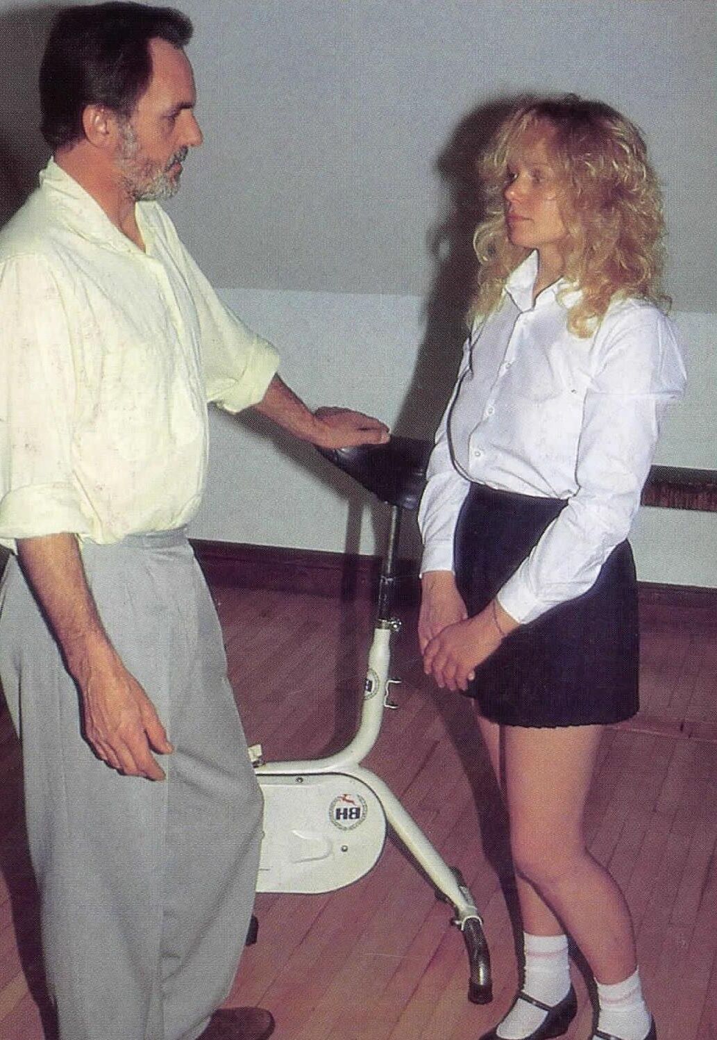 Retro Spanking Jane from Blushes No Poor Jane on a Bike