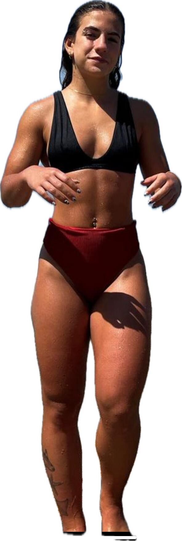 Latina Cute Big Butt Stickers 