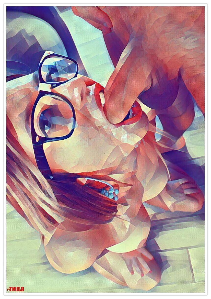 Porno d'art (effet de dessin et de peinture)