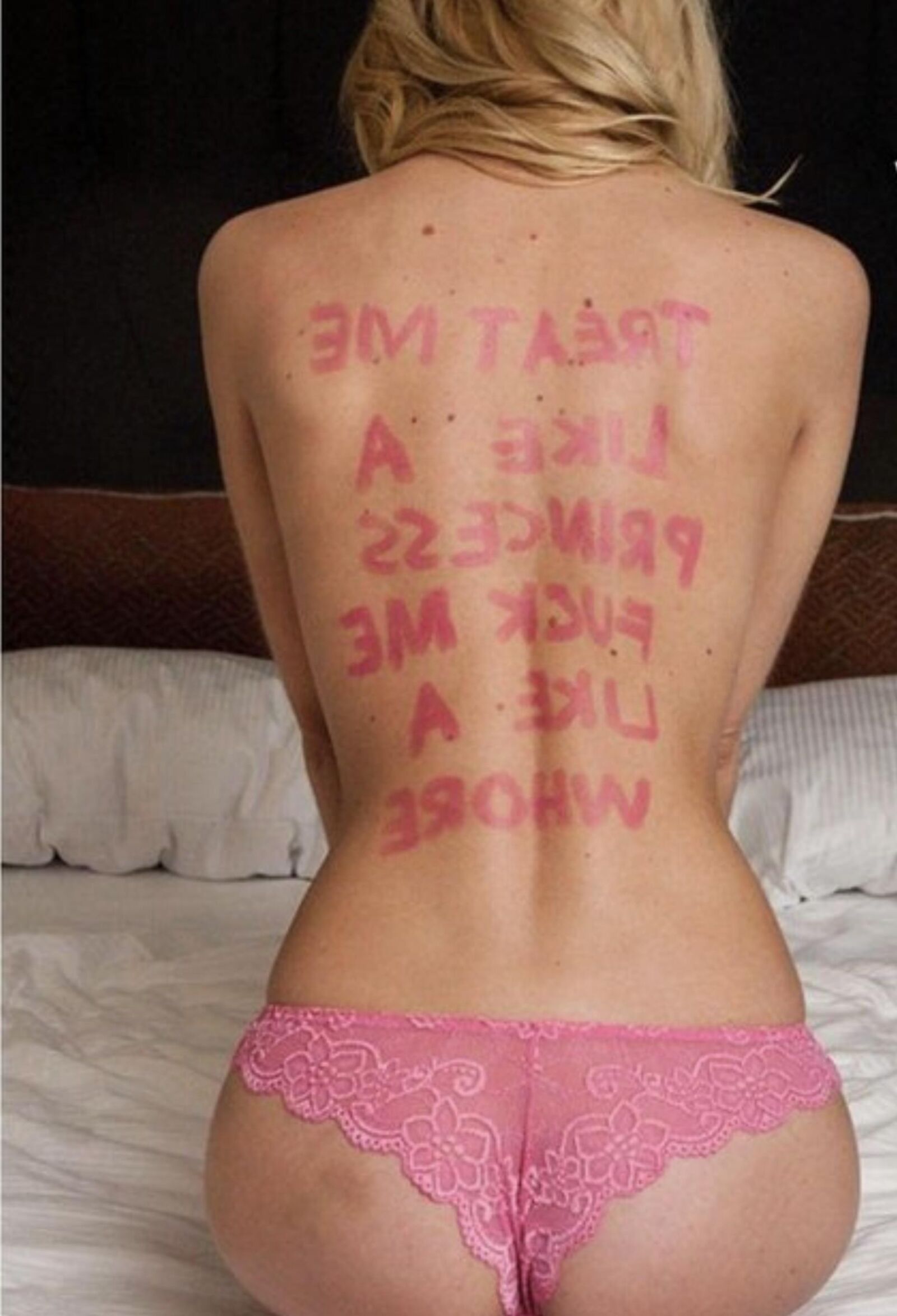 Écriture de corps coquine