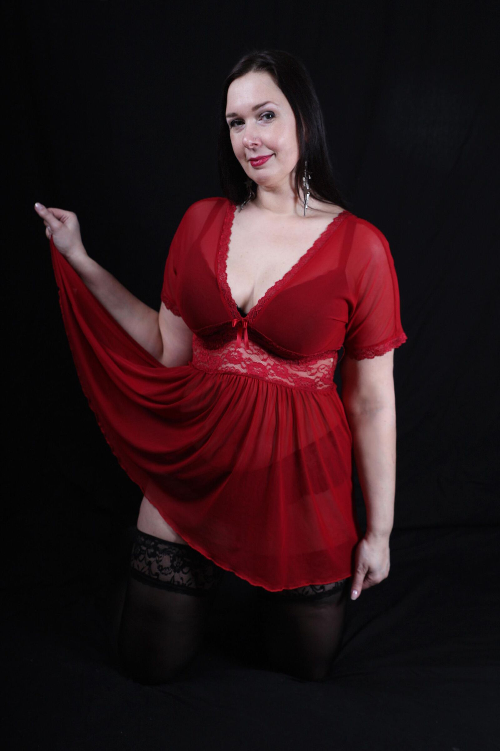 Gerli montrant des seins