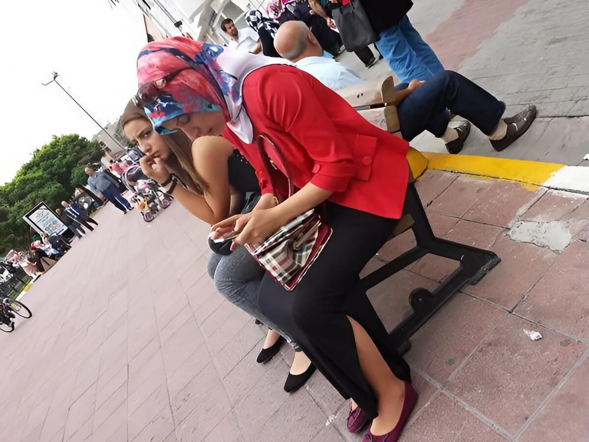 Vintage Turkish Hijab Sexsi Photo