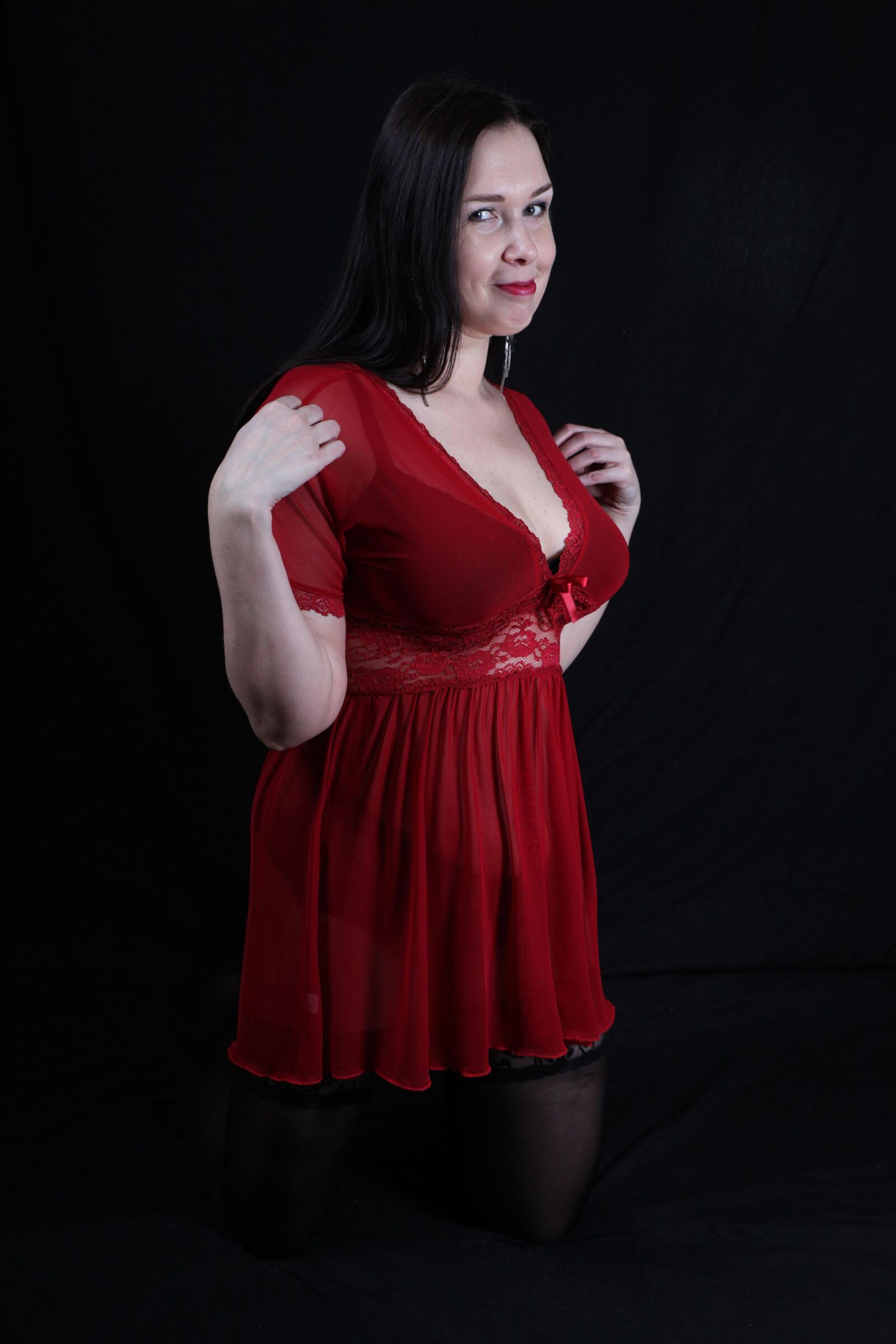 Gerli montrant des seins