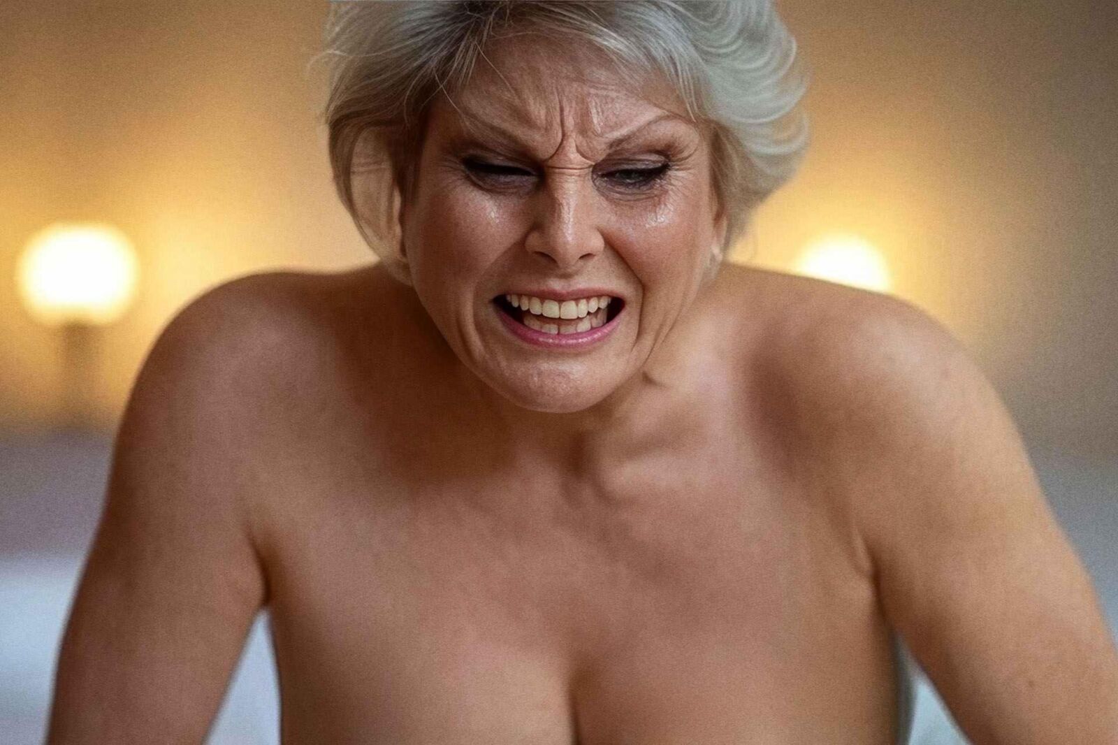 Angela Rippon hermosa agonía