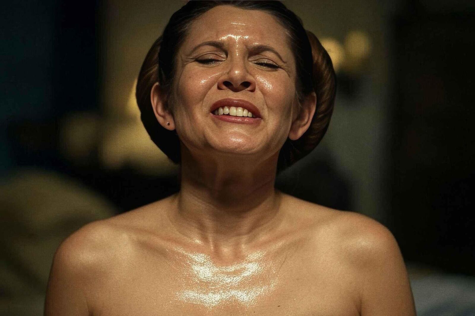 Carrie Fisher Beautiful Agony
