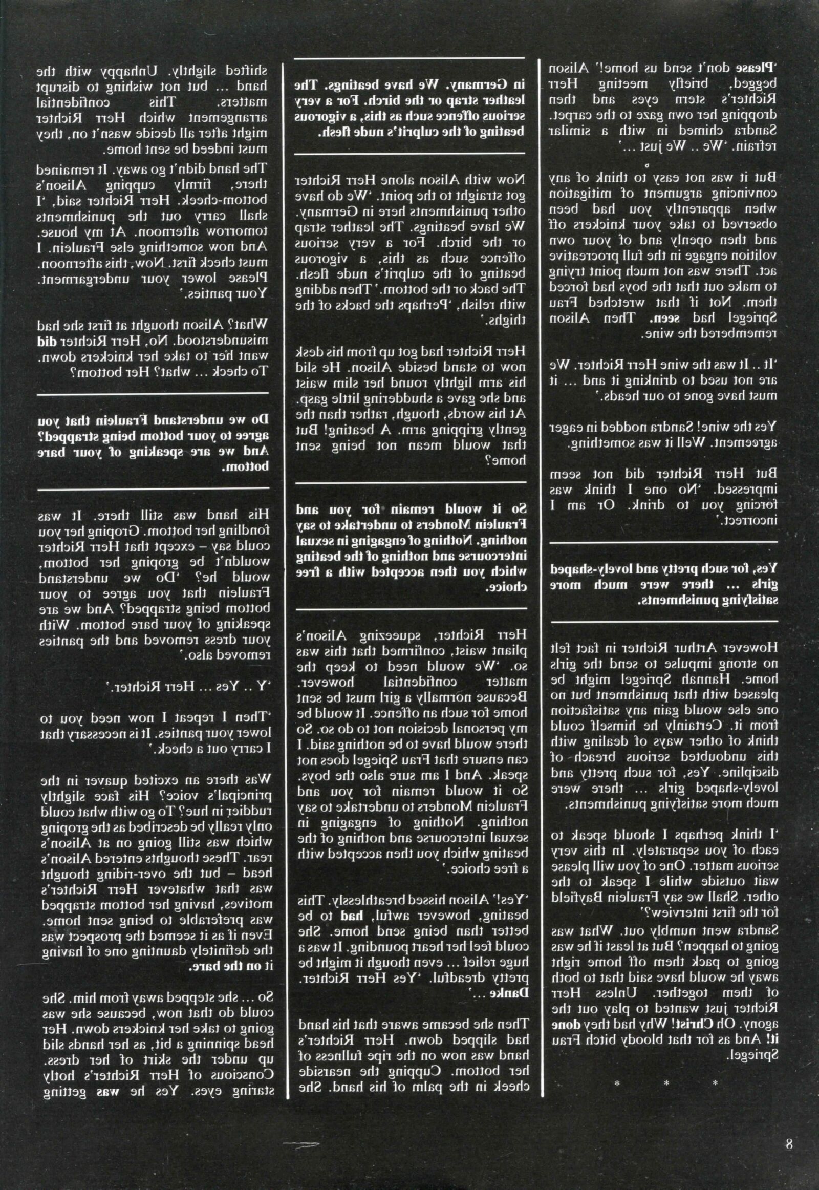 Retro Spanking Blushes issue complete