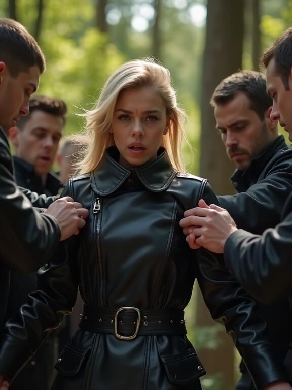 A.I. No way in her leather