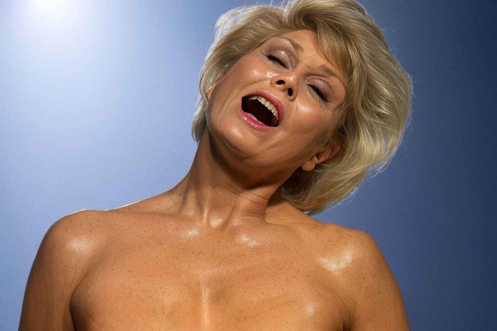 Angela Rippon hermosa agonía