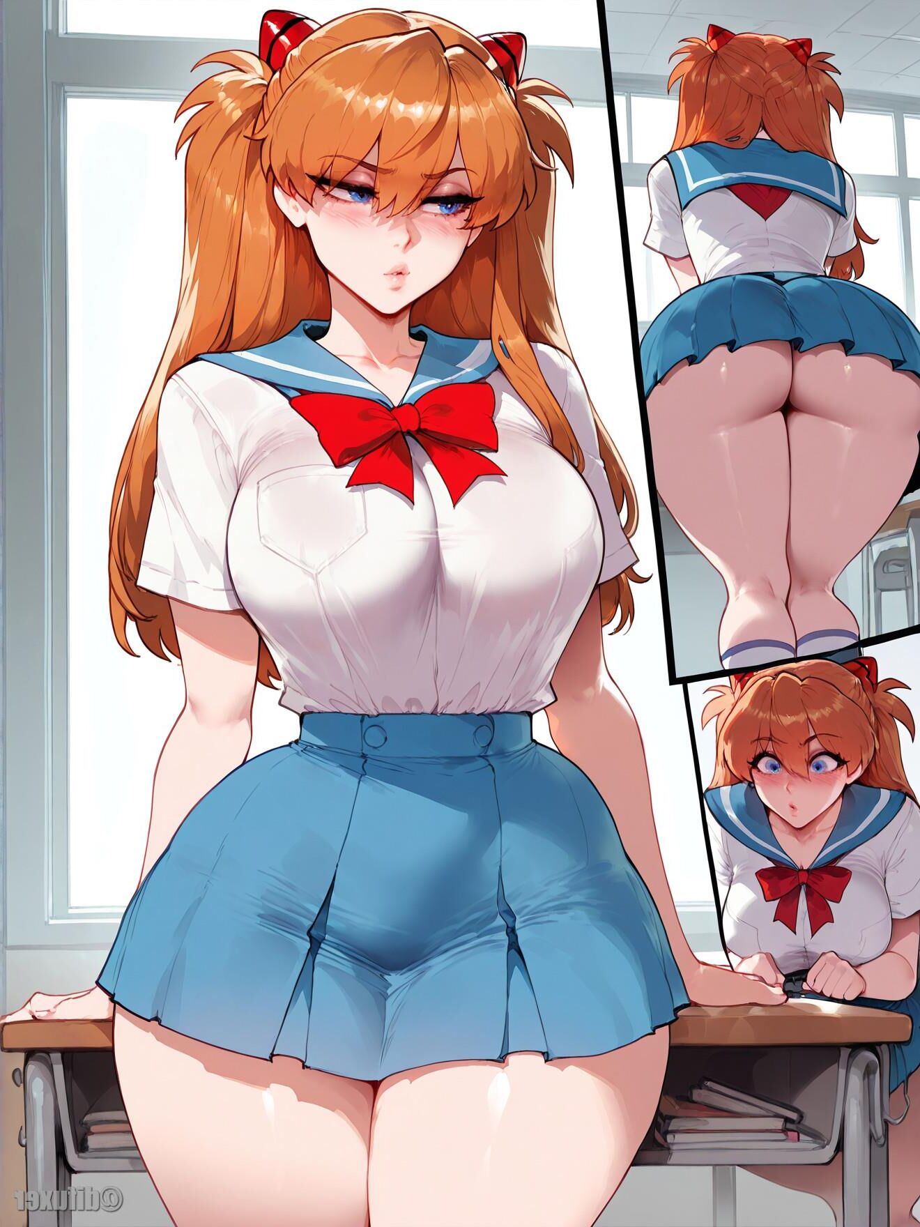 [Difuxer] Asuka Evangelion (AI Generated)