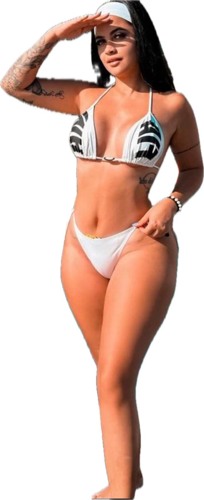 Latina Cute Big Butt Stickers 