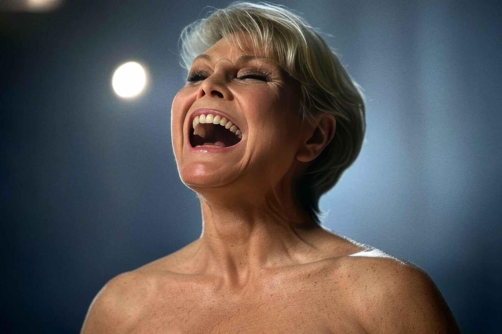 Angela Rippon hermosa agonía