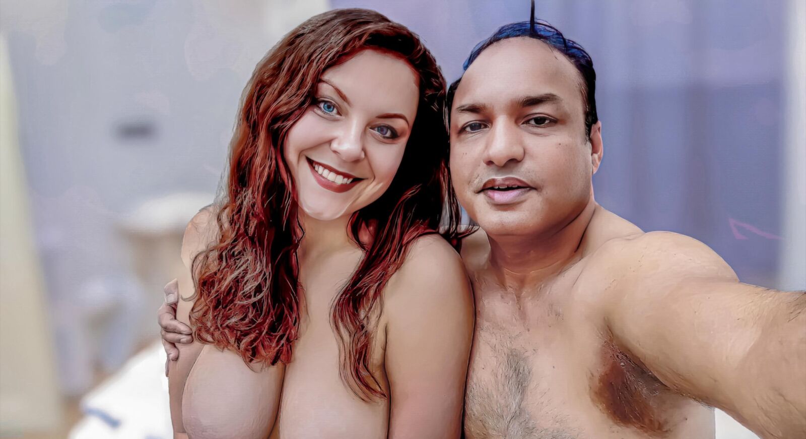 Sofia Curly in hardcore action with husband Jazonoboy